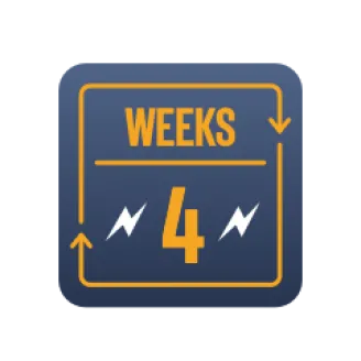 FightCamp best four week streak badge